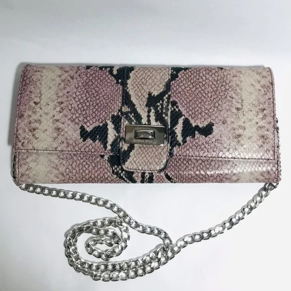 Marina Rinaldi Snakeskin Crossbody Clutch Bag - Picture 5 of 15